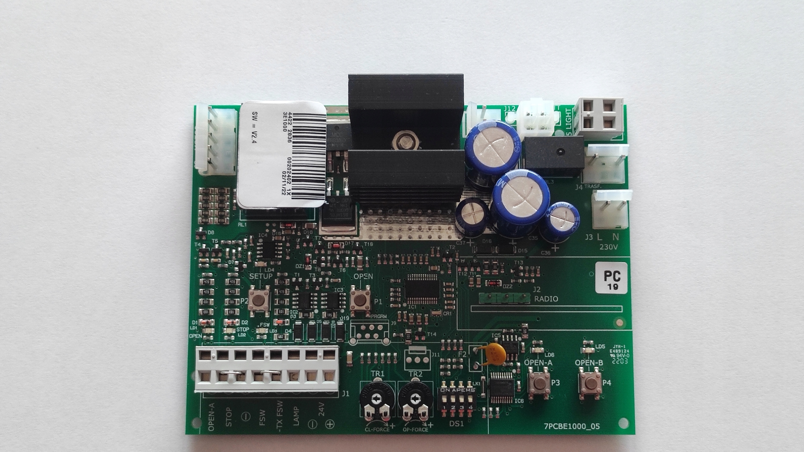 centrala sterująca płyta E1000 do napędu Faac D1000