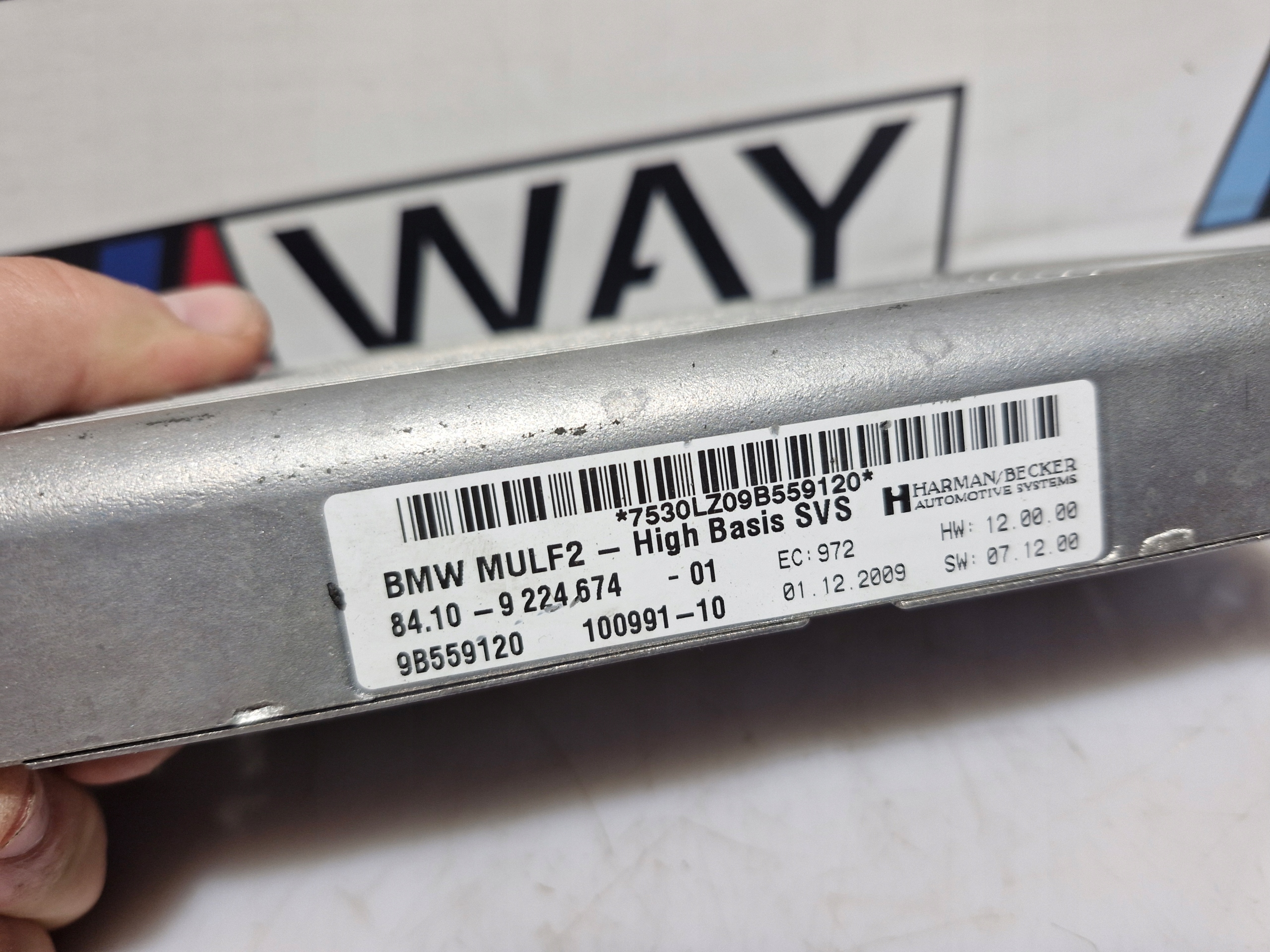 BMW E60 E61 E63 E64 E70 E71 E72 E81 E82 modul Bedienteil BLUETOOTH 9224674