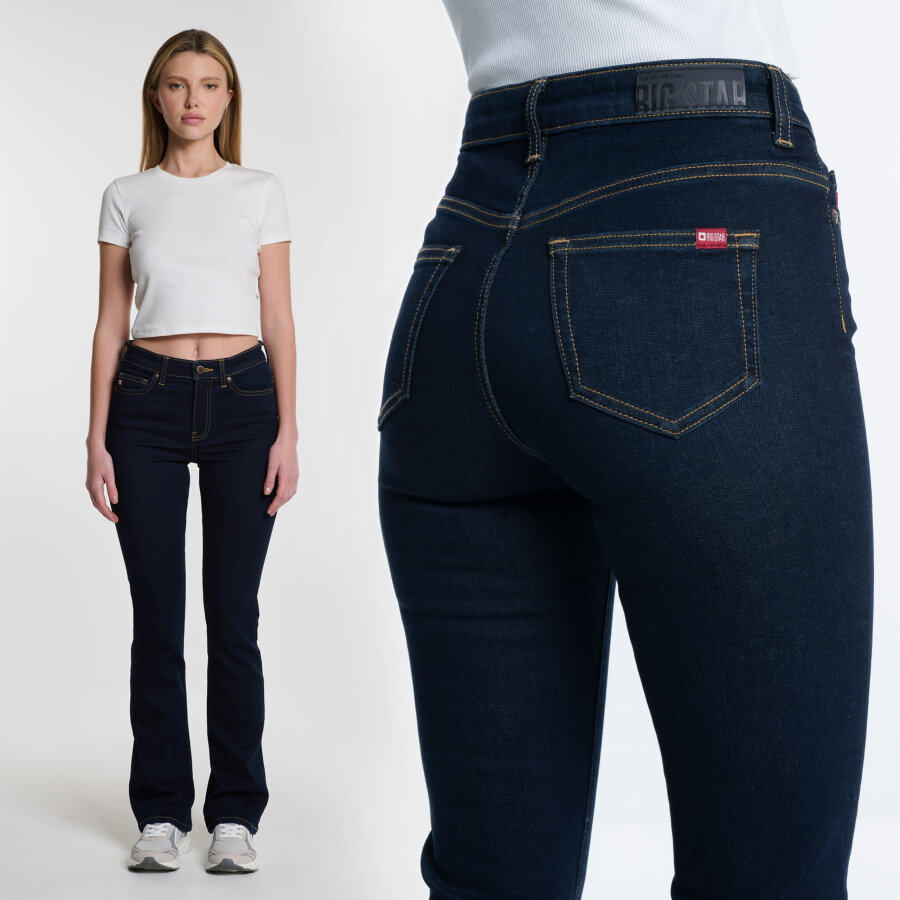 Big Star Dámské Džíny Adela Bootcut 505 W32 L34
