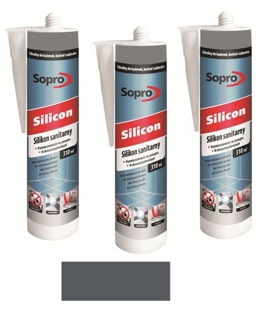 

Sopro Silikon Sanitarny 060/310 ML Antracyt 66