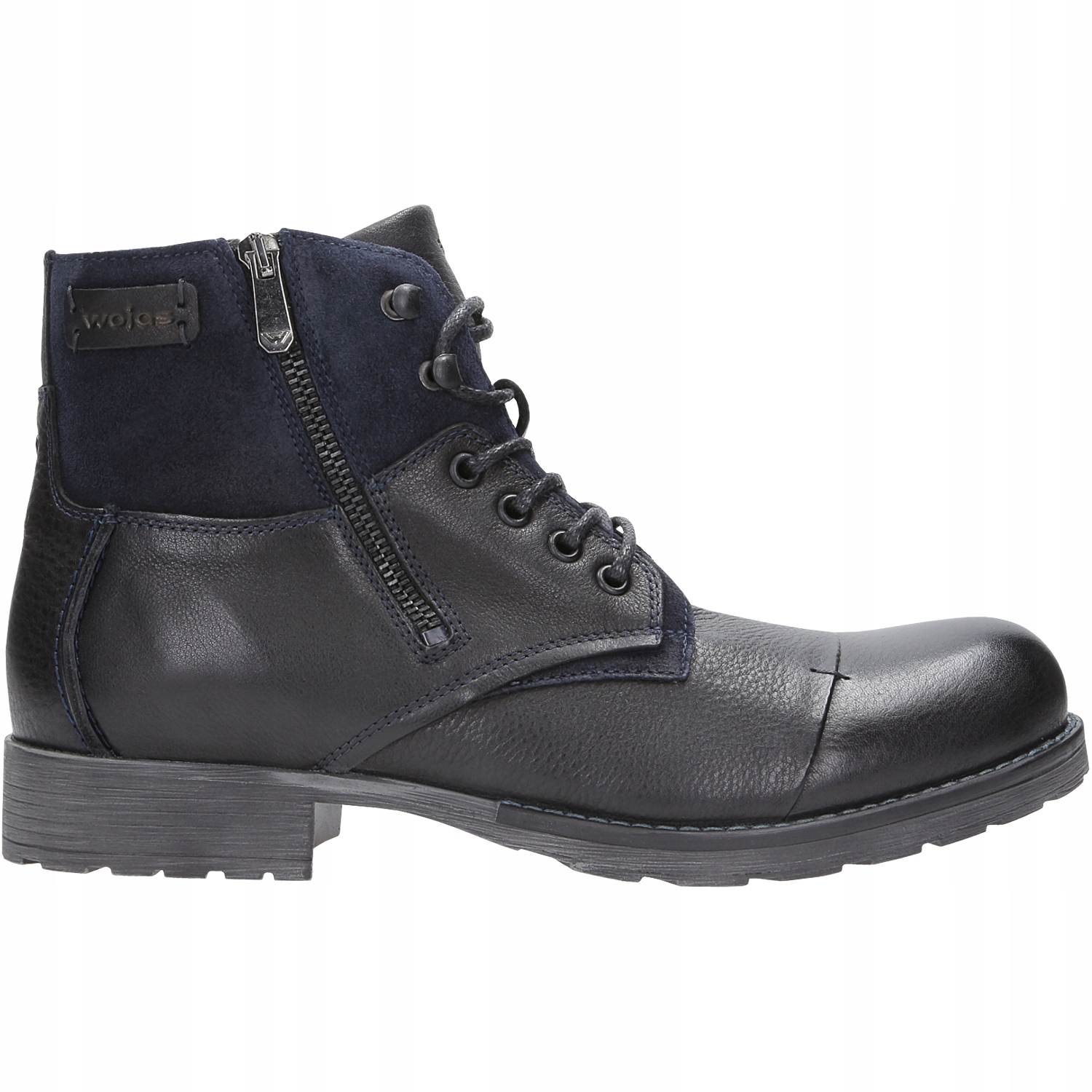 

Buty Wojas trzewiki męskie czarne jesienne r. 42