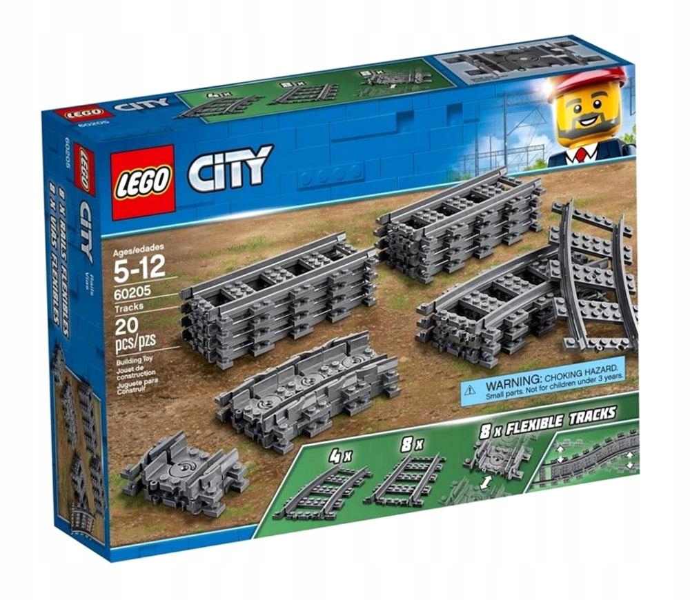 Lego(r) Město 60205 Koleje