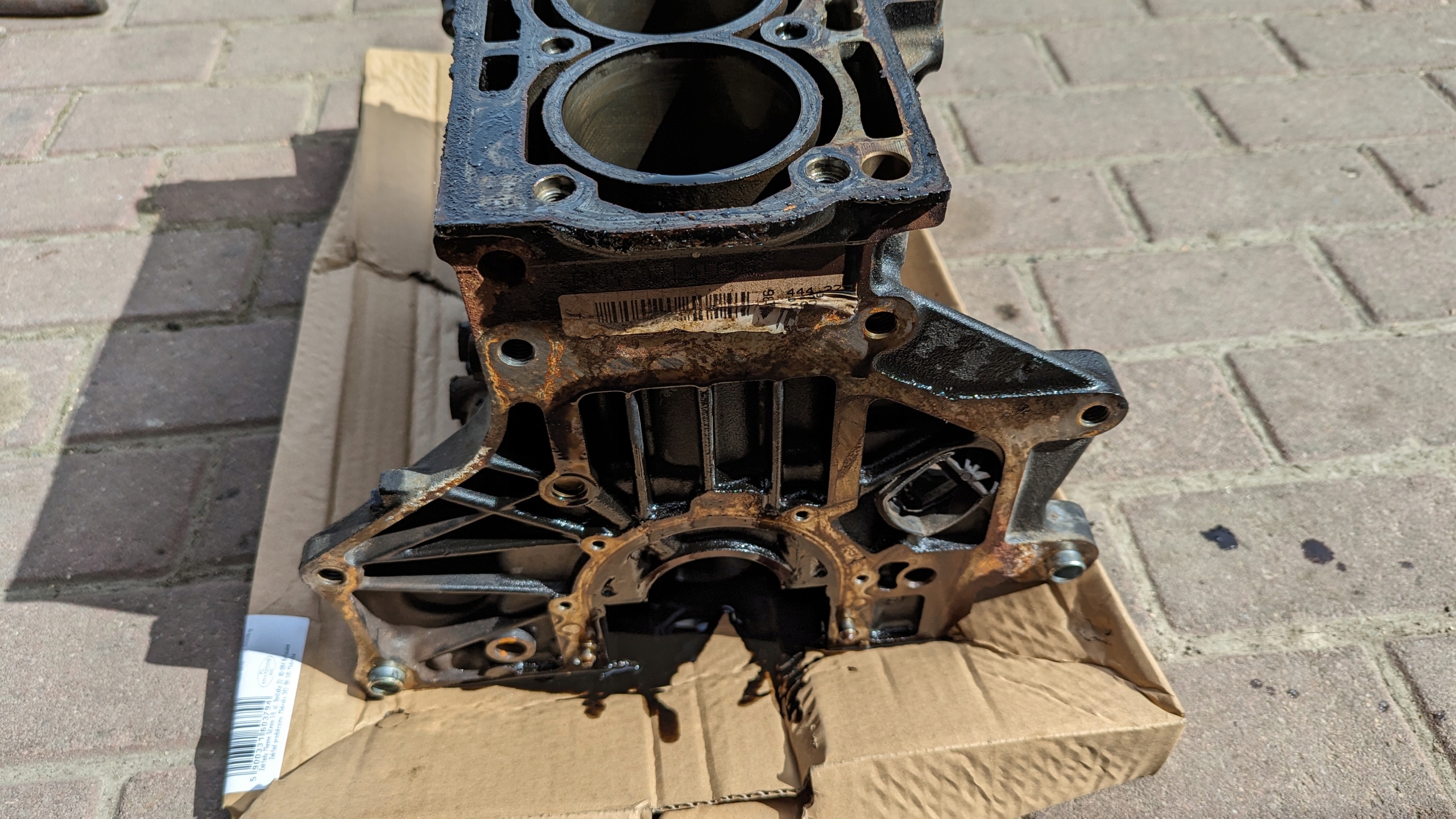 BLOK SILNIKA VW TOURAN I 1.4 TSI BMY Producent części Volkswagen OE