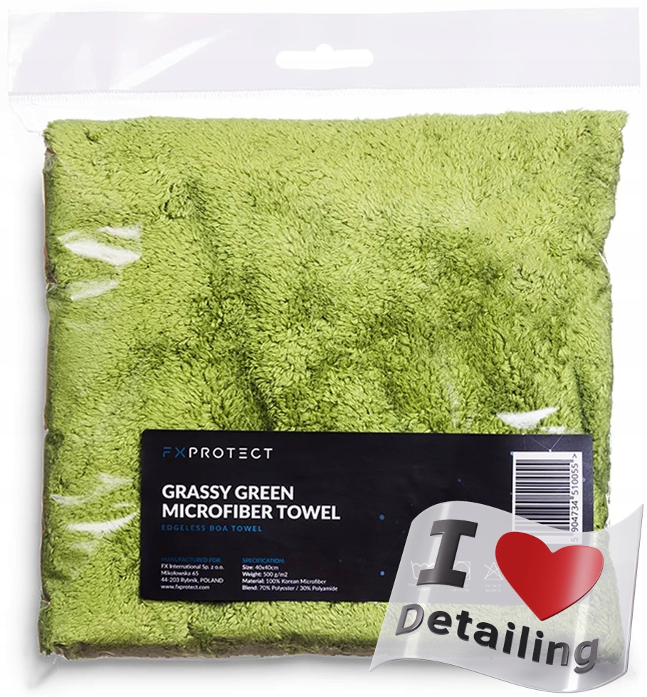 

Fx Protect Grassy Green Boa Mikrofibra 40x40 cm