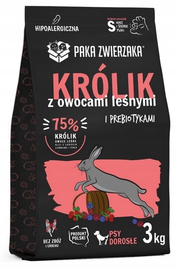 Levně Paka Zwierzaka Seventh Heaven Králík s lesními plody S 3 kg