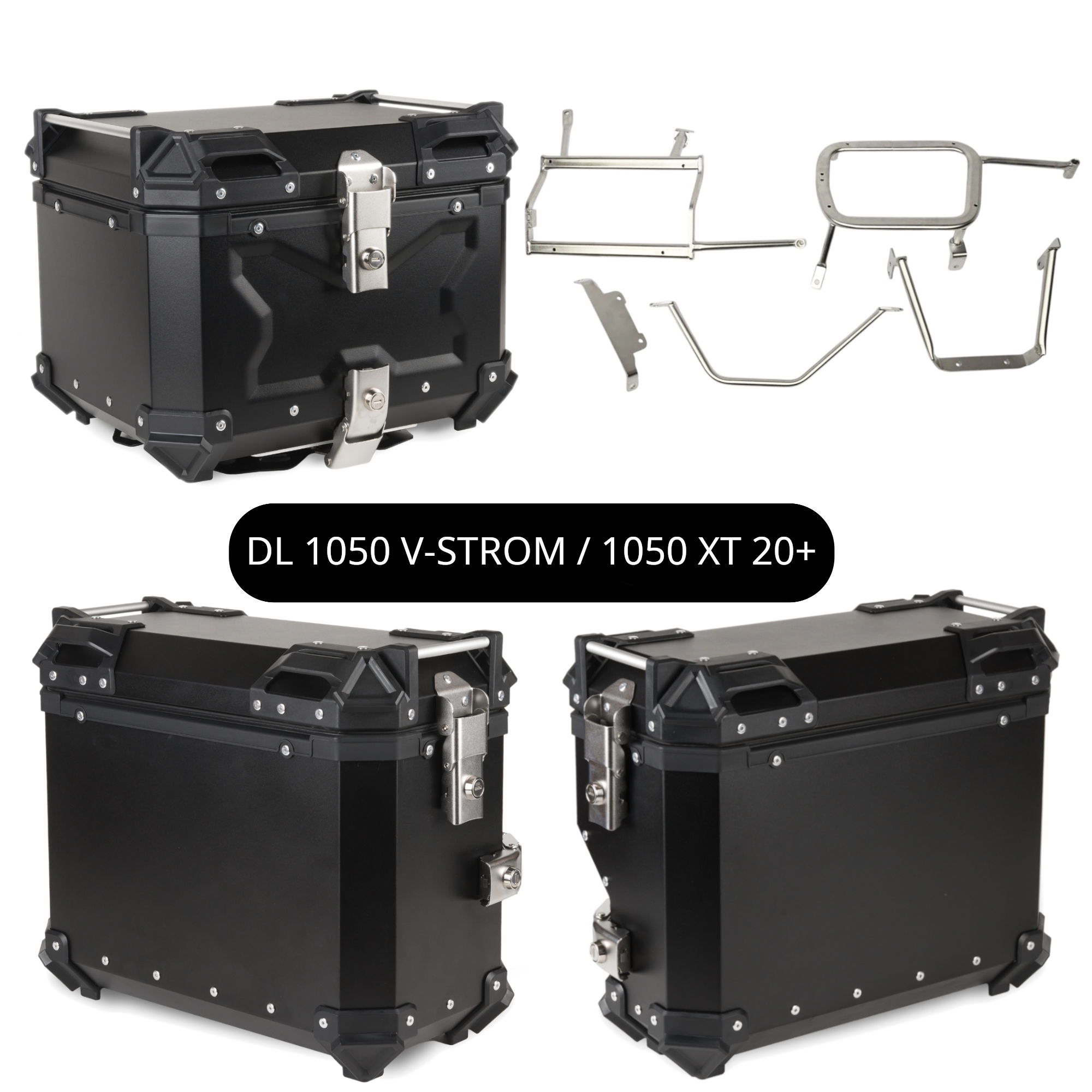 Kufřík Kufry Rám Aluminium Suzuki DL 1050 V-strom 1050 Xt 21+ Sada TopX