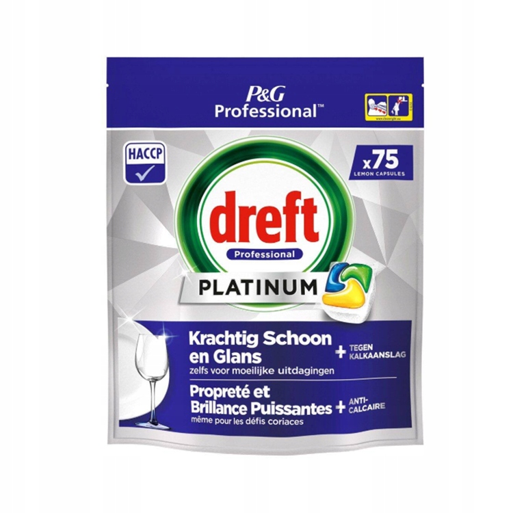 Levně Kapsle Do Myčky Nádobí Dreft Platinum 75 Ks