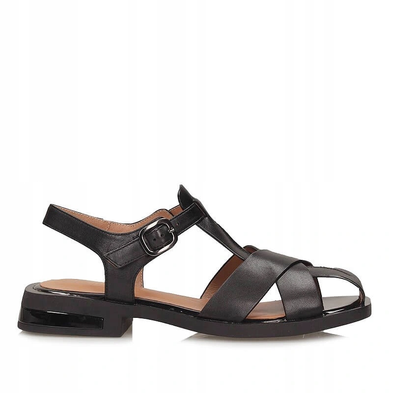 Dámské sandály Loretta Vitale C38109 Black černé kožené