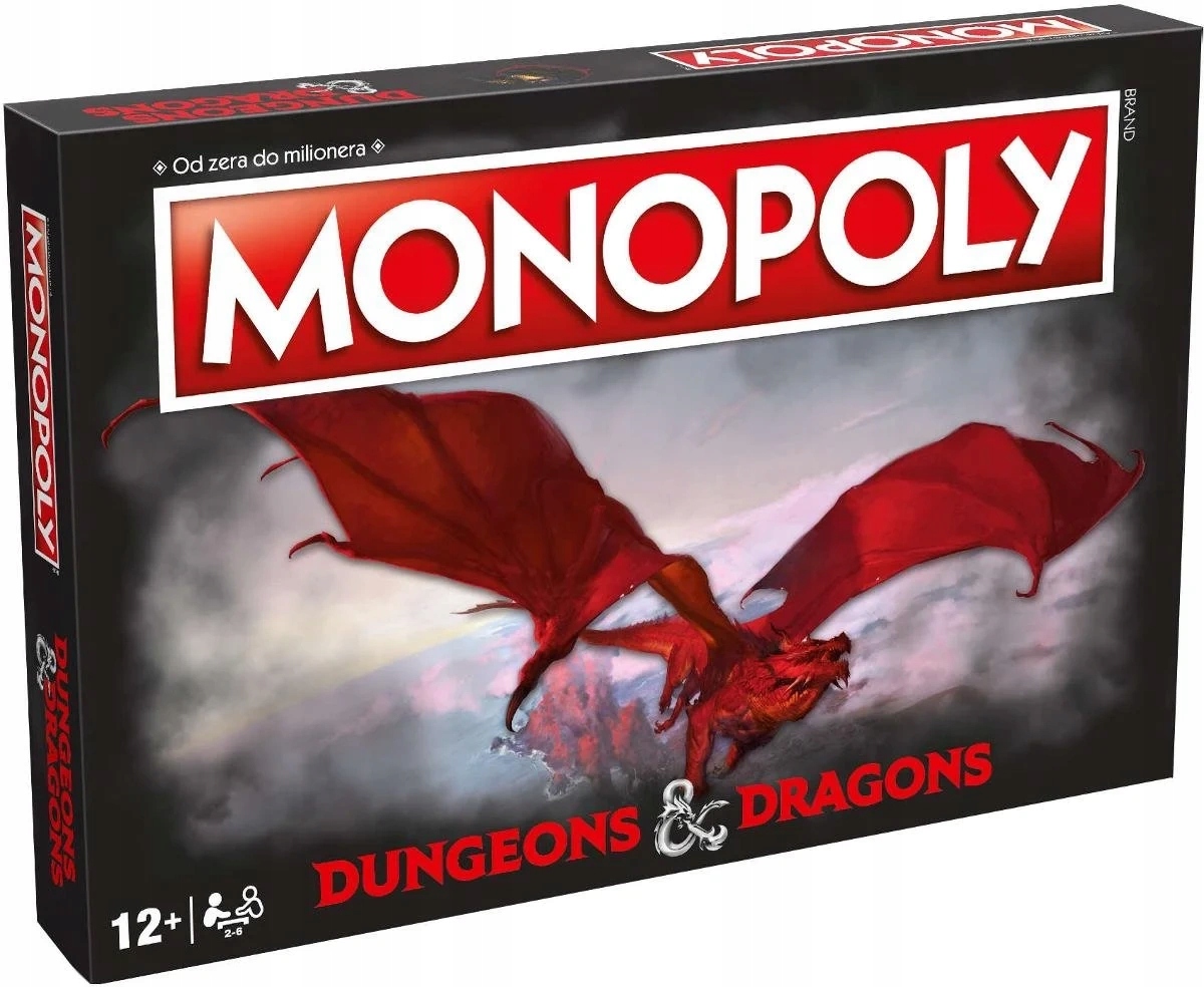 Monopoly Dungeons & Dragons Pl gra planszowa