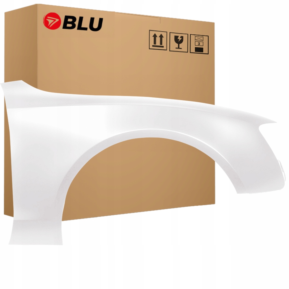 Blu Blatník Audi A5 S5 8T/8F LY9C pravý bílý 07-16 přední IbisWeiss