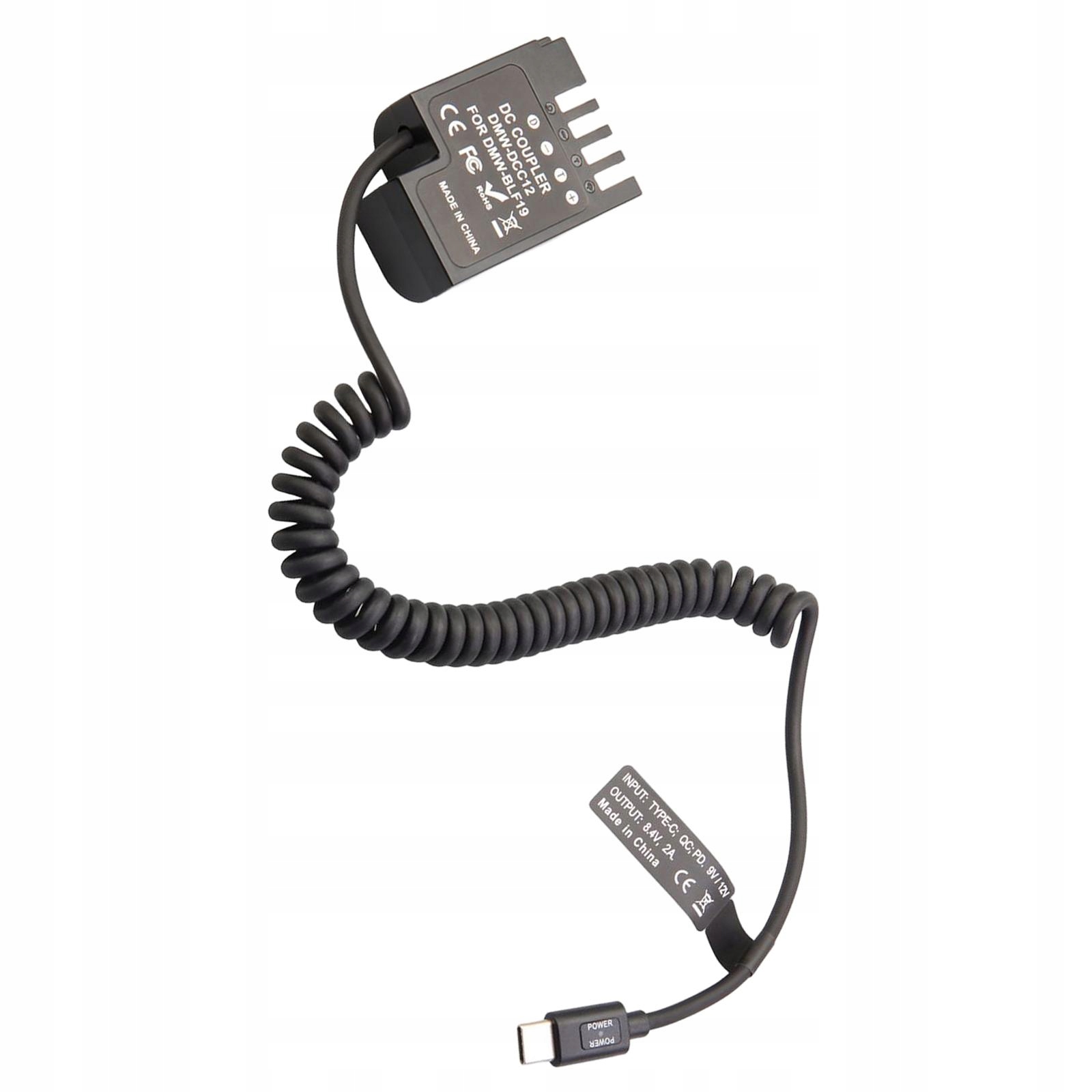 Części zamienne do atrapy akumulatora Dmw BLF19 Długość kabla 0 m