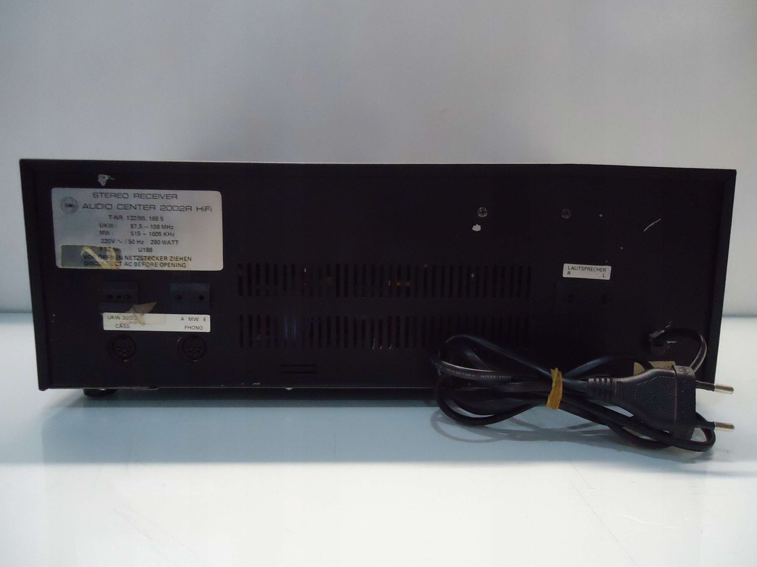 AMPLITUNER STUDIO AC 2002 R Kolor srebrny inny