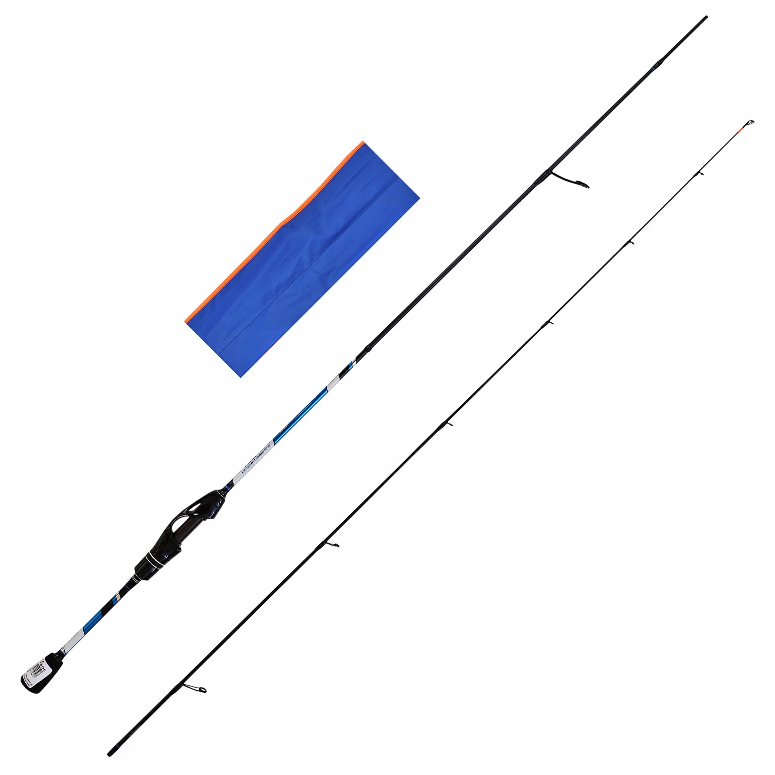Wędka spinningowa Jaxon Blue Wind 1.98m 0,5-5g ultralekka superczuła