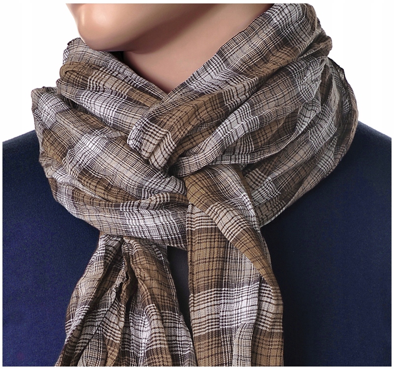 

Greg Bawełniany Szalik Szal Męski Bawełna 100% bw1