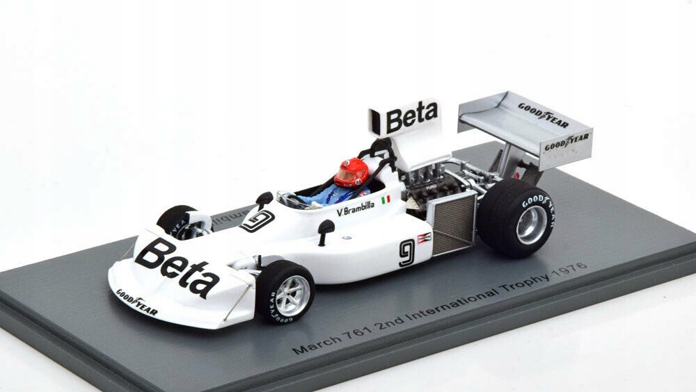 F1 Březen 761 #9 V. Brambilla 1976 1/43 Spark