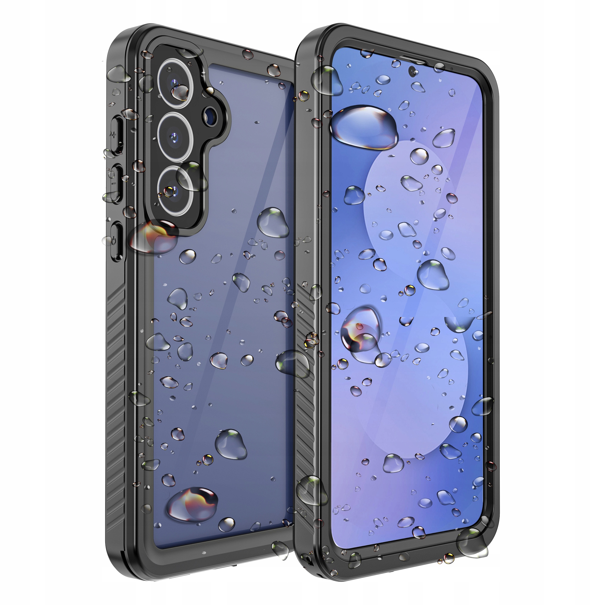 Pouzdro pancéřové voděodolné pro Samsung Galaxy S25 Fe, pouzdro kryt 360°