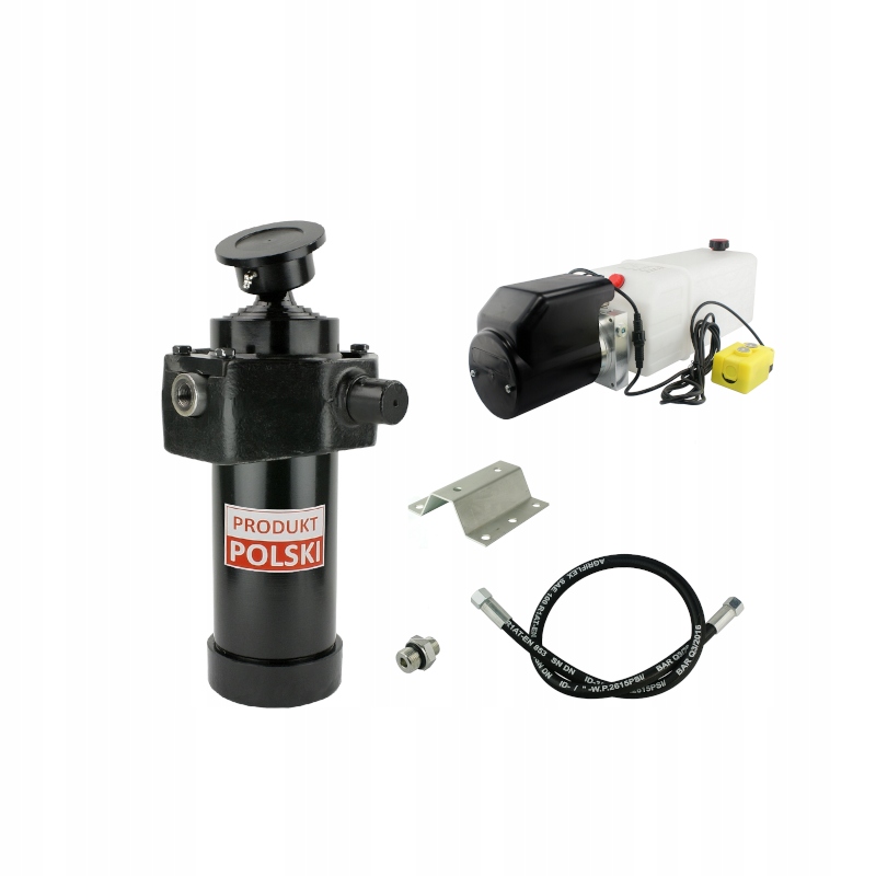 Hydraulika pro přívěs sklápěče, kipra. Sada pro sklápění: napájecí zdroj 24 V