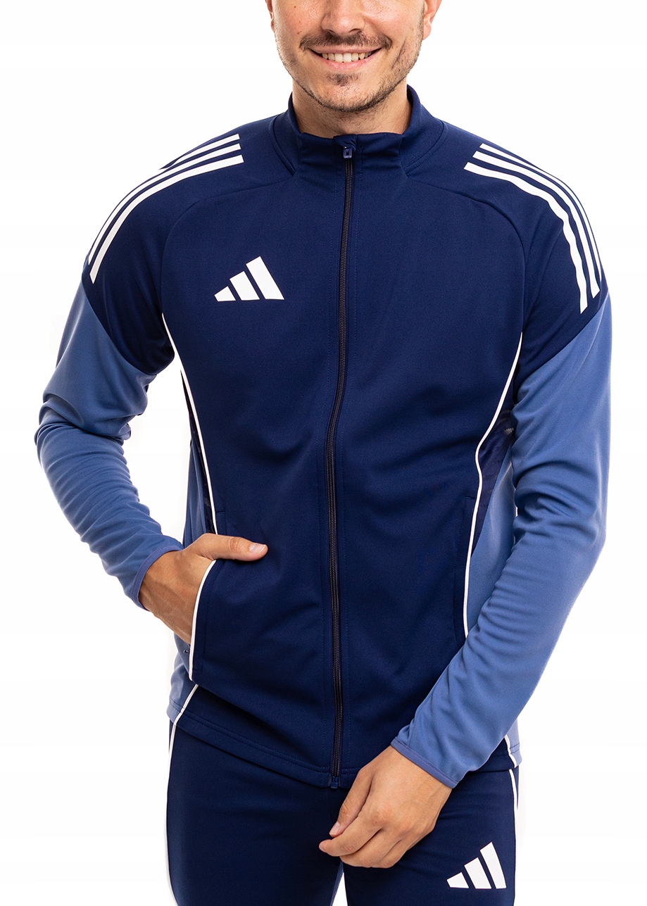 Pánská Mikina adidas Tiro 25 rozepínací sportovní tréninková Bez Kapuce vel. S