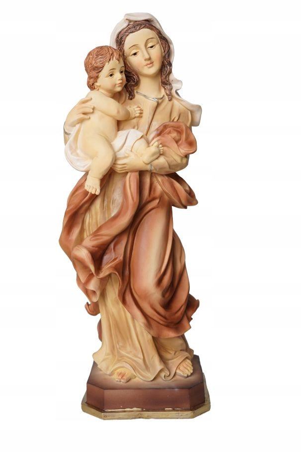 Figurka Panna Mária s Ježišom Bejcovaná 46 cm