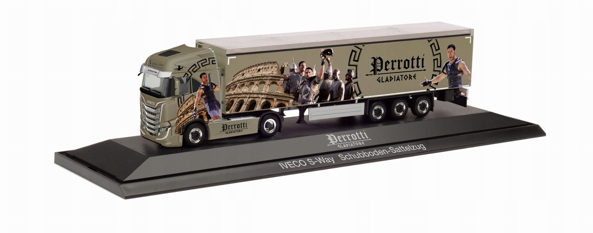 Herpa 122139 Iveco S-Way Walking Floor Gladiatore