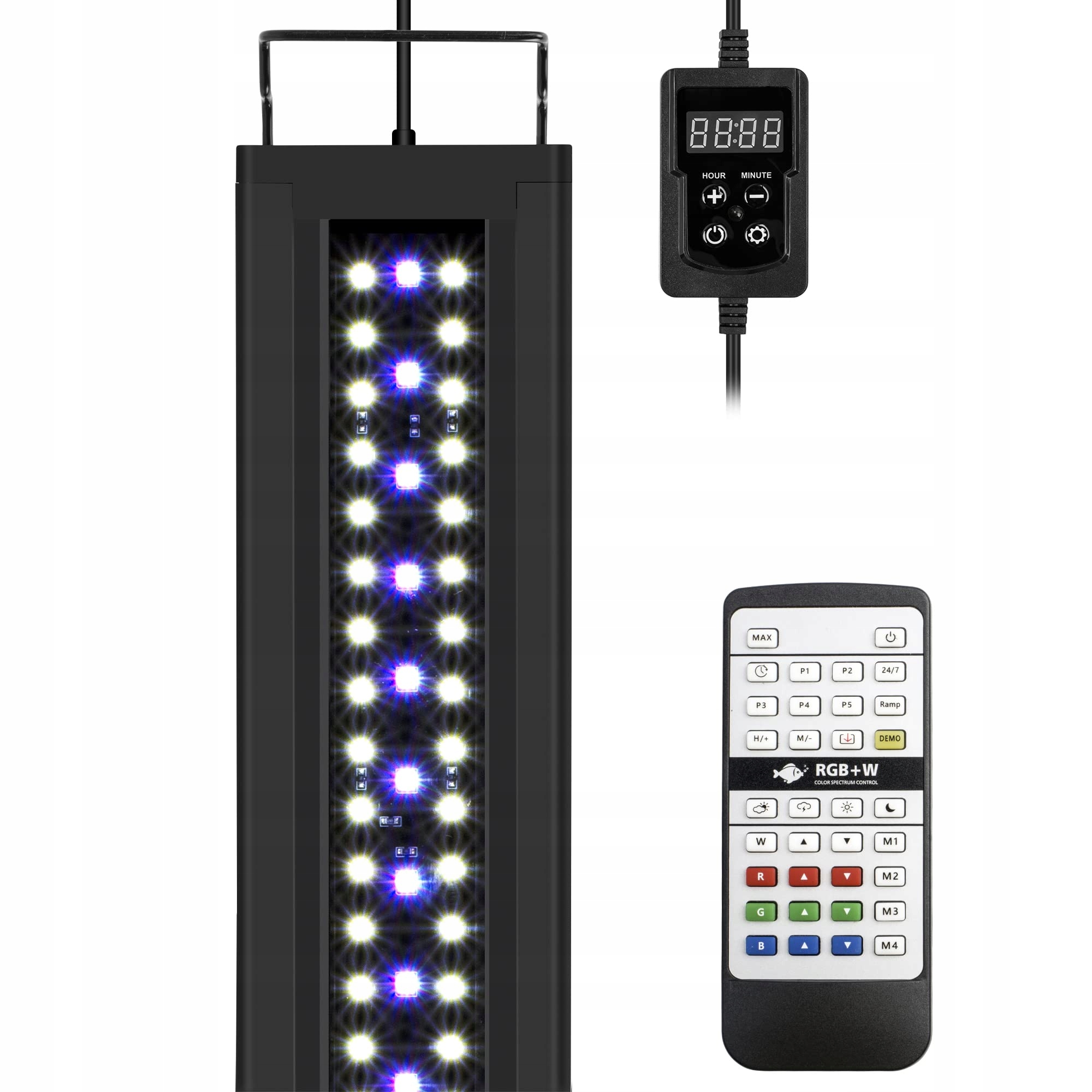 Levně Led Osvětlení Do Akvária Rgb+w 12W 26cm Belka