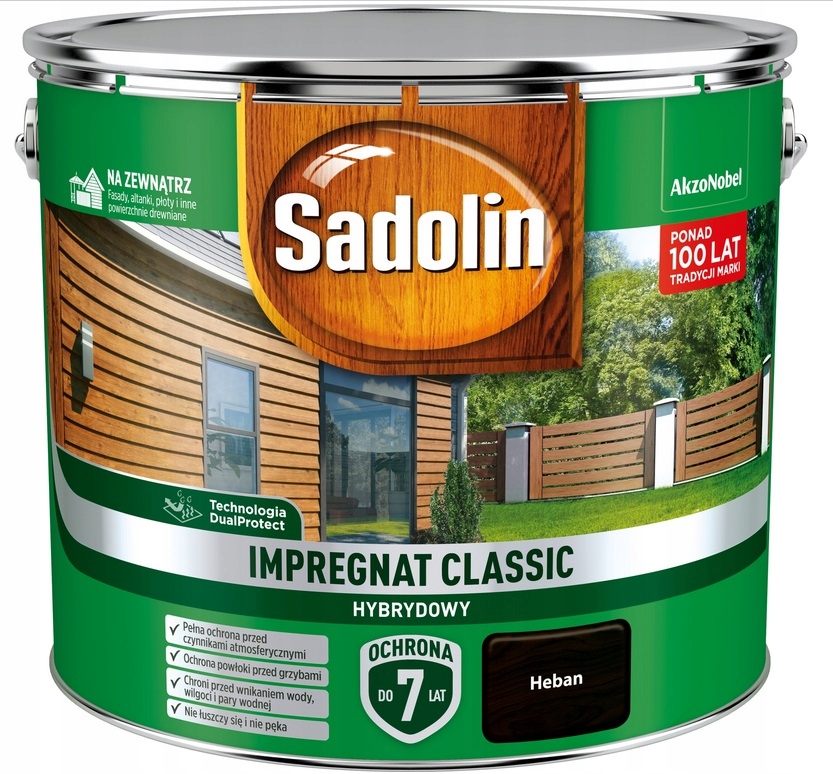 

Impregnat Sadolin Classic- heban, 9l