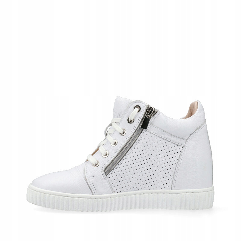 Arturo Vicci Sneakersy białe na koturnie 36 Marka Arturo Vicci