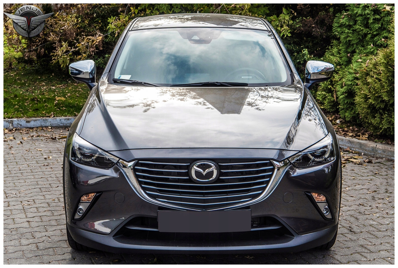 MAZDA CX 3 2016 NAKLADKI NA LUSTERKA Weight with packaging 2 kg