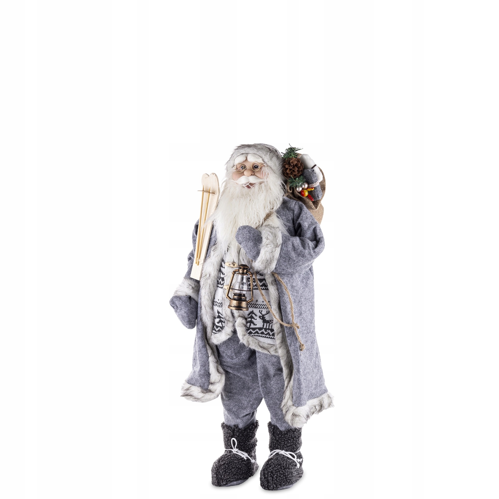 Svätý Mikuláš Veľká Vianočná Dekoratívna Figúrka Na Vianoce Pod Vianočný stromček