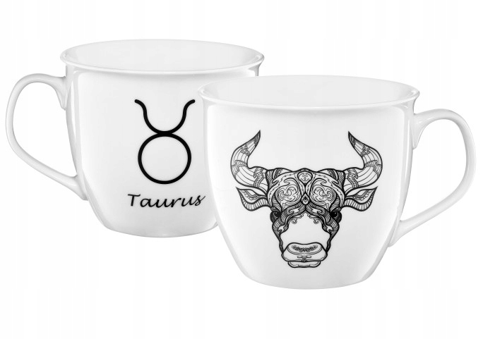 

Ambition Duży Kubek Znak Zodiaku Byk Porcelana 550
