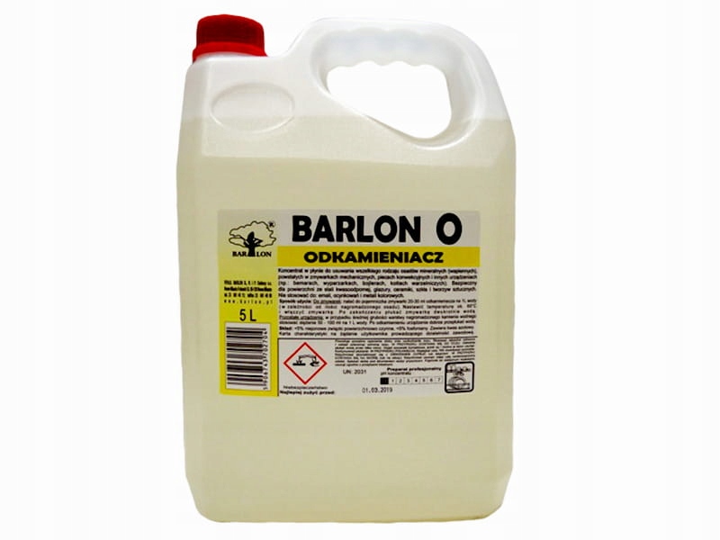 

Odkamieniacz Barlon O 5L bardzo silny koncentrat