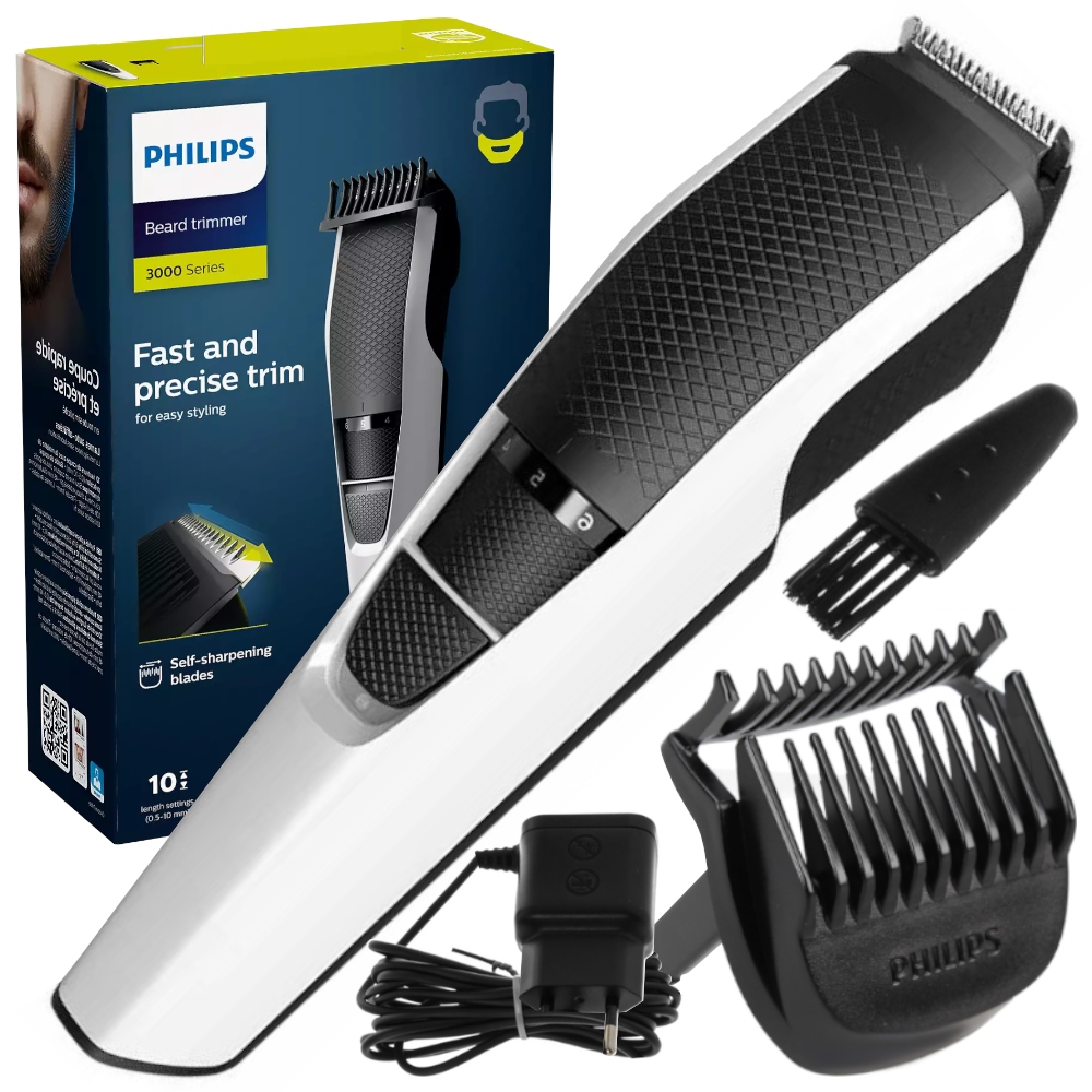 MASZYNKA TRYMER PHILIPS DO WŁOSÓW ZAROSTU GOLARKA