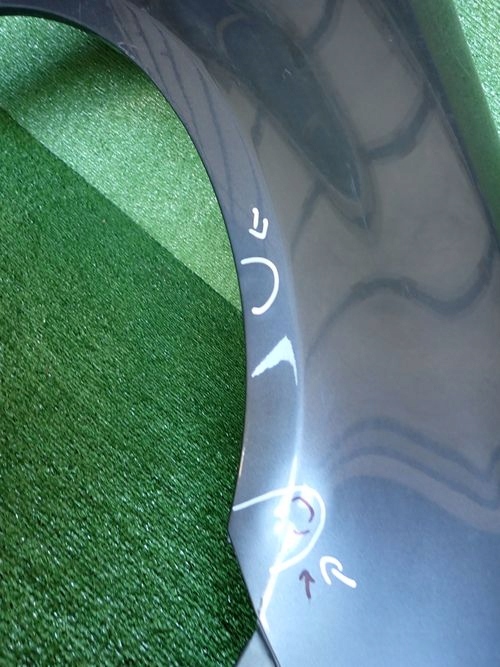 VW GOLF VI KOMBI fender right front front