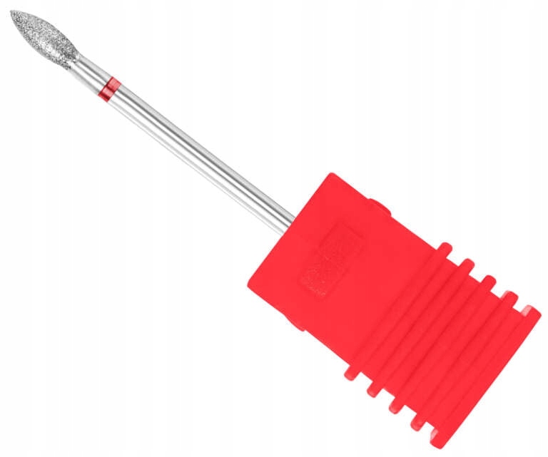

Frez Diamentowy Delikatny Łezka Czerwony 3mm