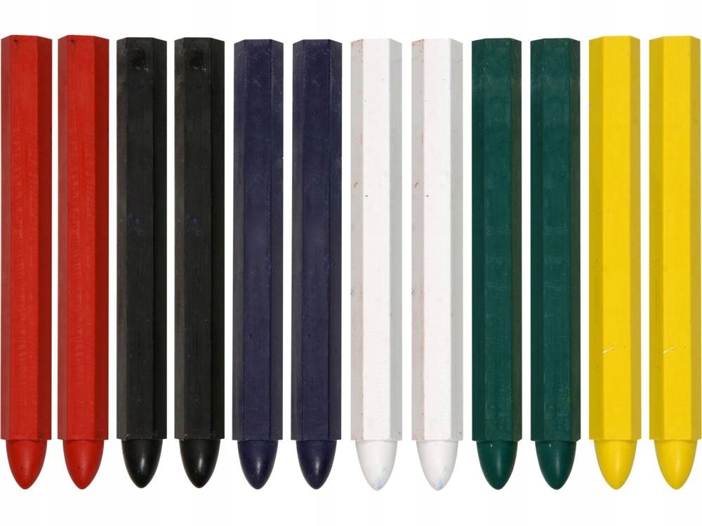 KREDA TECHNICZNA DO ZNAKOWANIA KOLOROWA 12SZ. YATO Typ kreda