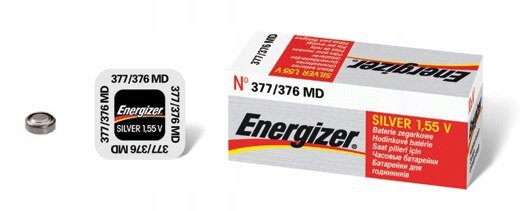 

Bateria Srebrowa Mini Energizer 377 376 G4 SR626SW