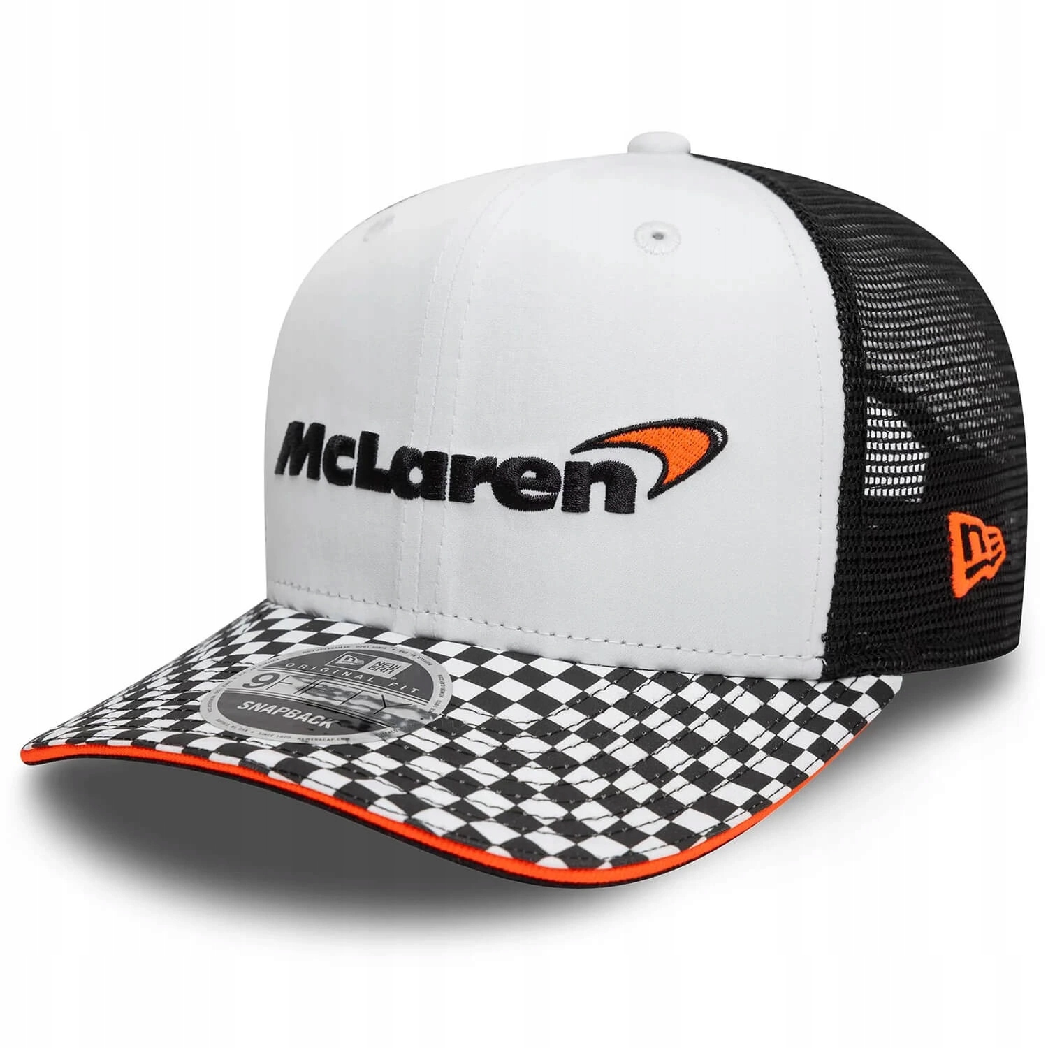 Čepice McLaren F1 Team New Era 9Fifty Checkered Visor