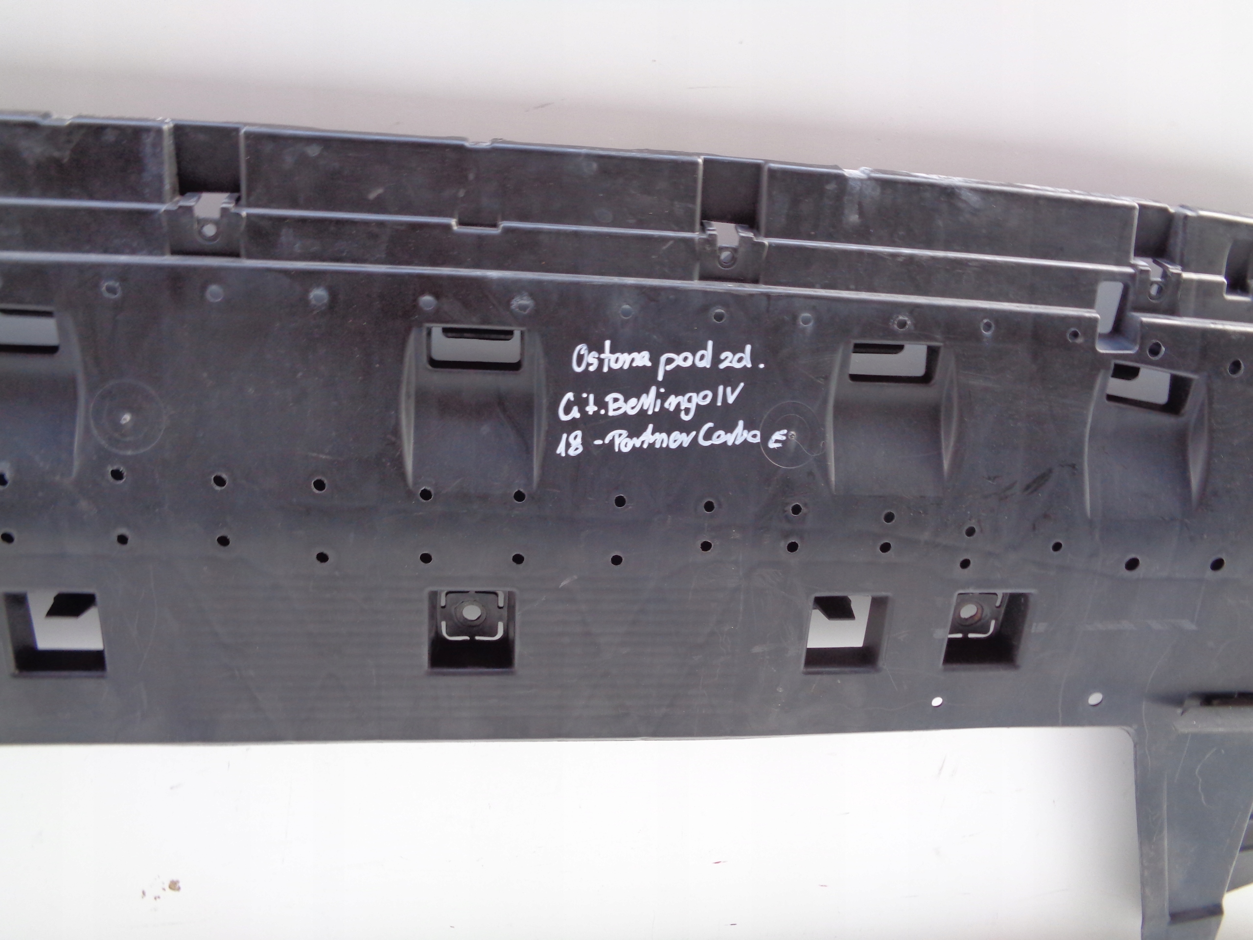 cover below front bumper CITROEN BERLINGO IV PARTNER COMBO E 18