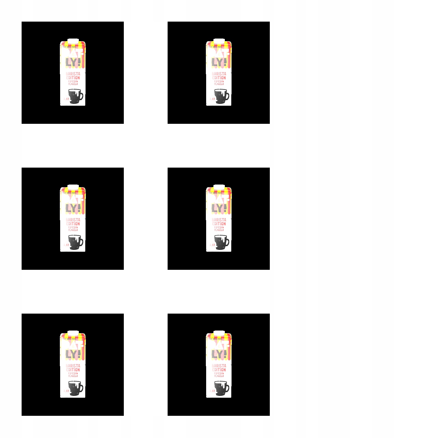 6x 1l Oatly napój owsiany popcorn Zgrzewka