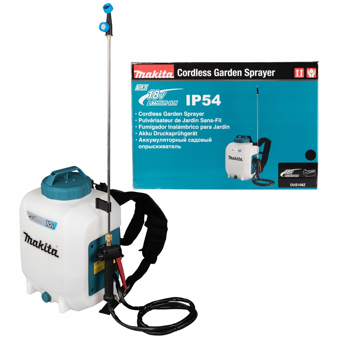 Akumulátorový postrekovač 18V 10L Makita DUS108Z