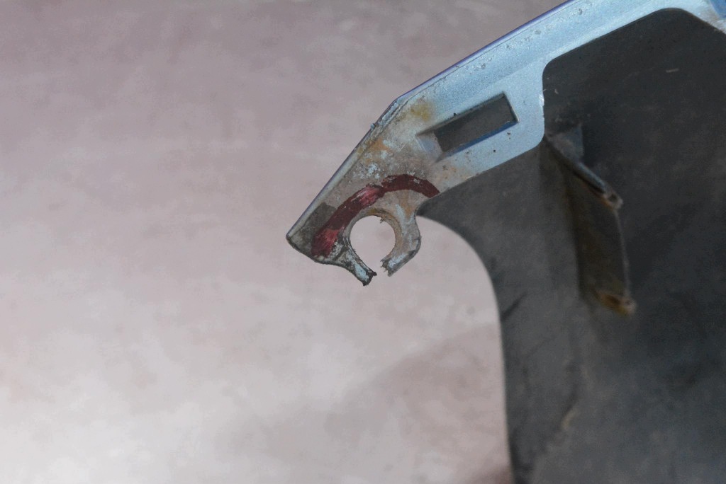 bumper front front blue FORD KA MK2 08-20