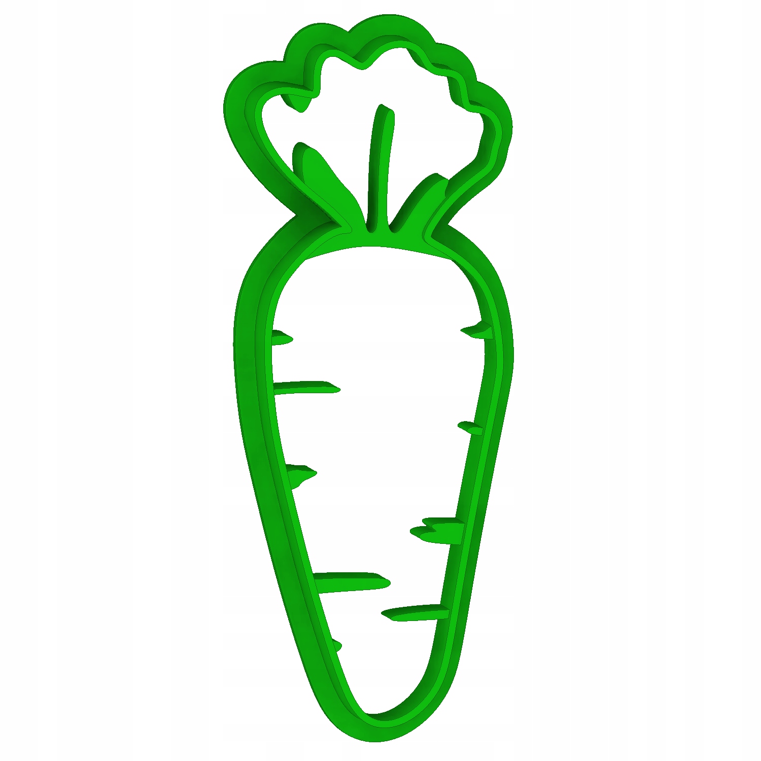 

Foremka stempel do ciastek marchew marchewka 8cm