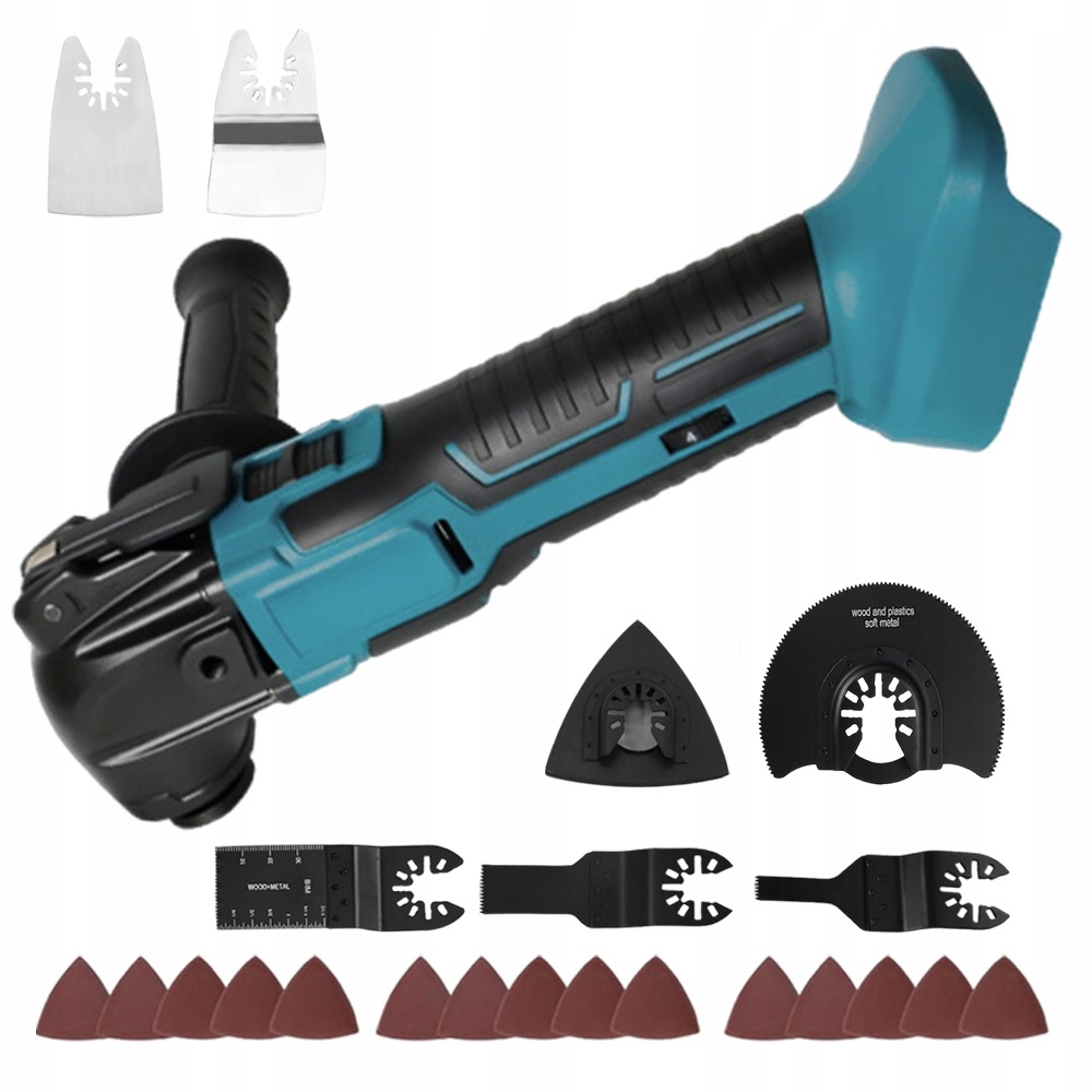 Multifunkční Bruska S Akumulátorovým Nářadím 18V, Oscilační, Multifunkční, 300 W