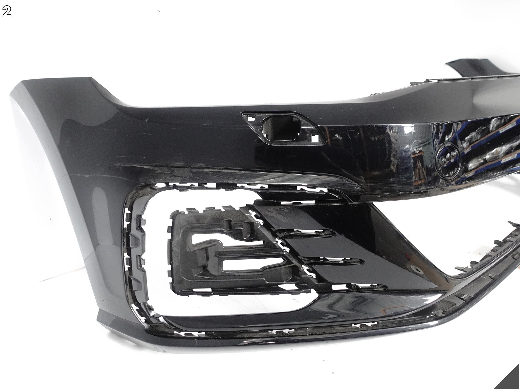 VW GOLF 7 VII GTE 5GE LIFT 16-20 bumper front WERSJA below washers without PDC