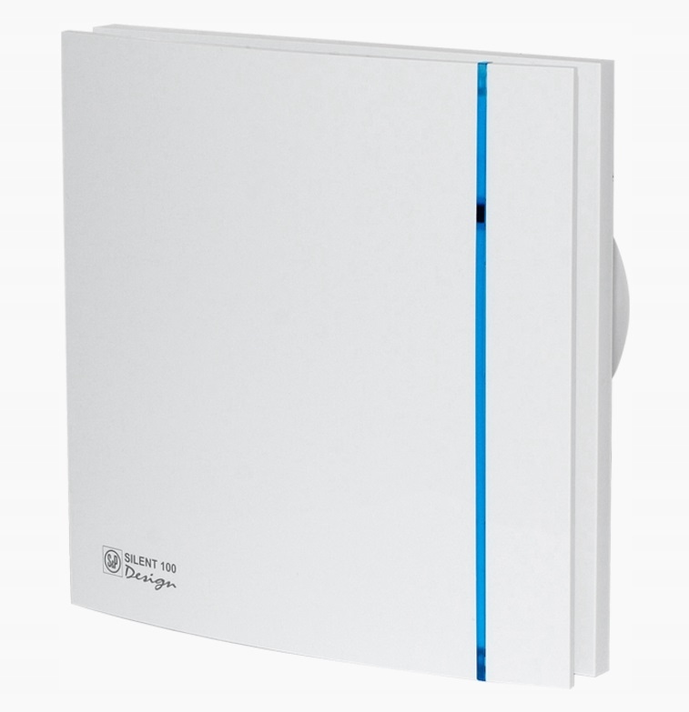 Kúpeľňový Ventilátor Tichý 120 mm biely Silent