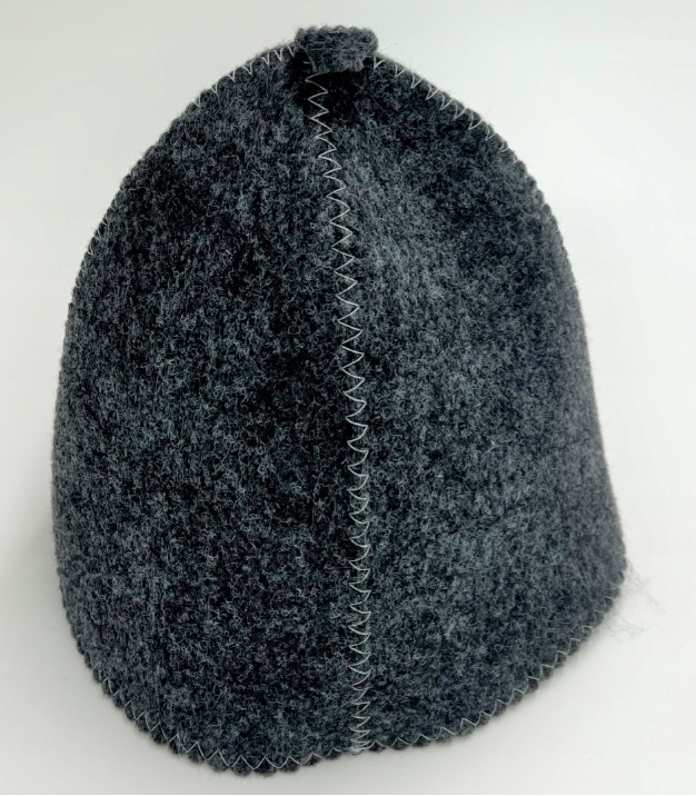 

Sauna Czapka do sauny szara filc