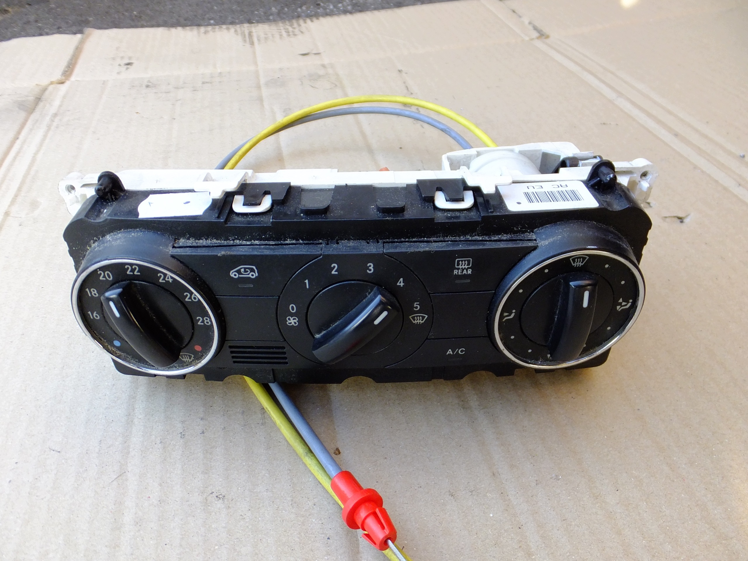 panel vezérlés klíma mercedes w245 A1698301785