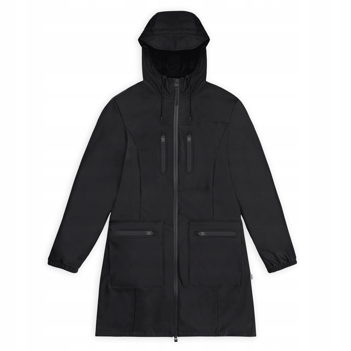 Rains damski płaszcz przeciwdeszczowy Cargo Curve Jacket W3 12050 r. XL