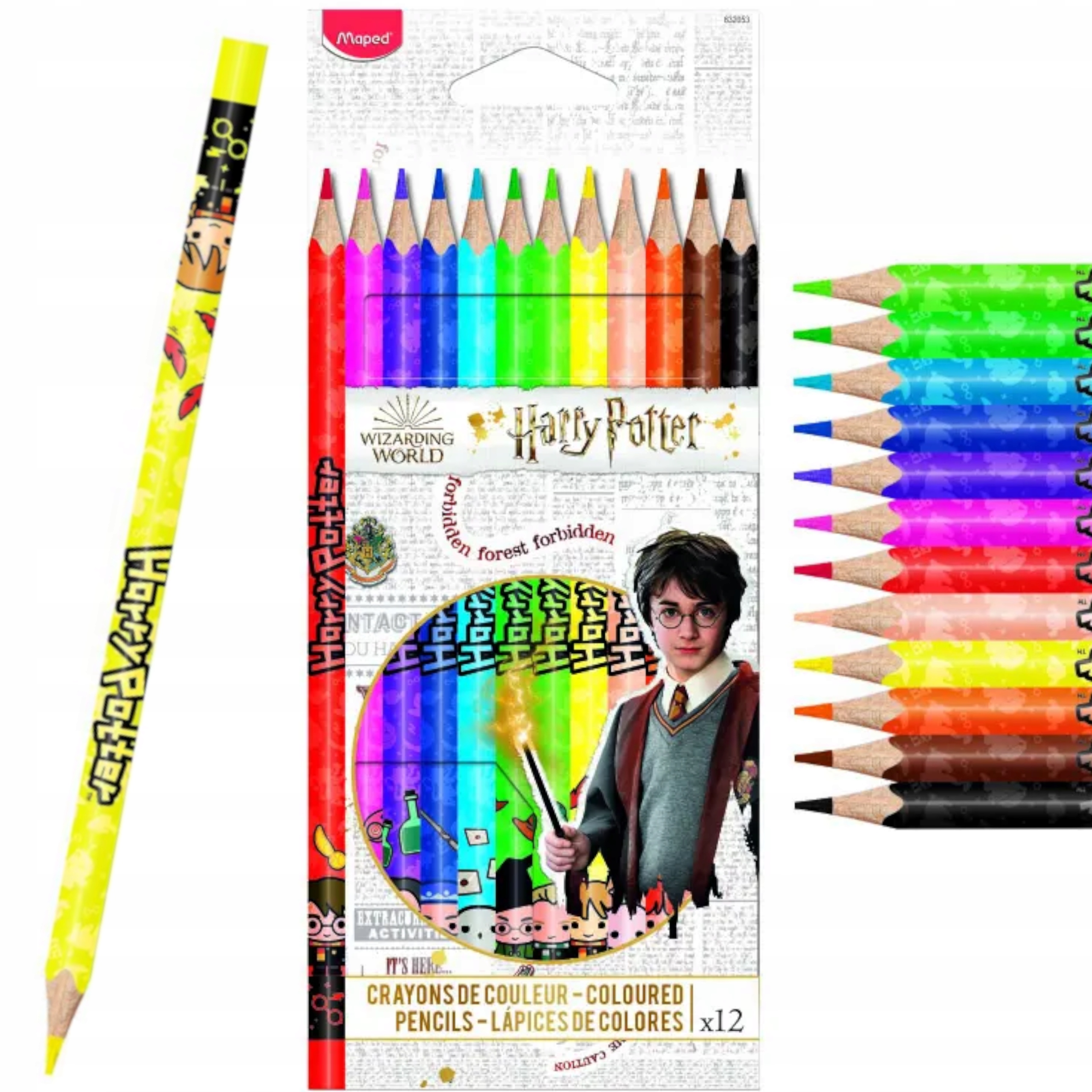 

Kredki ołówkowe Maped Harry Potter 12 sztuk