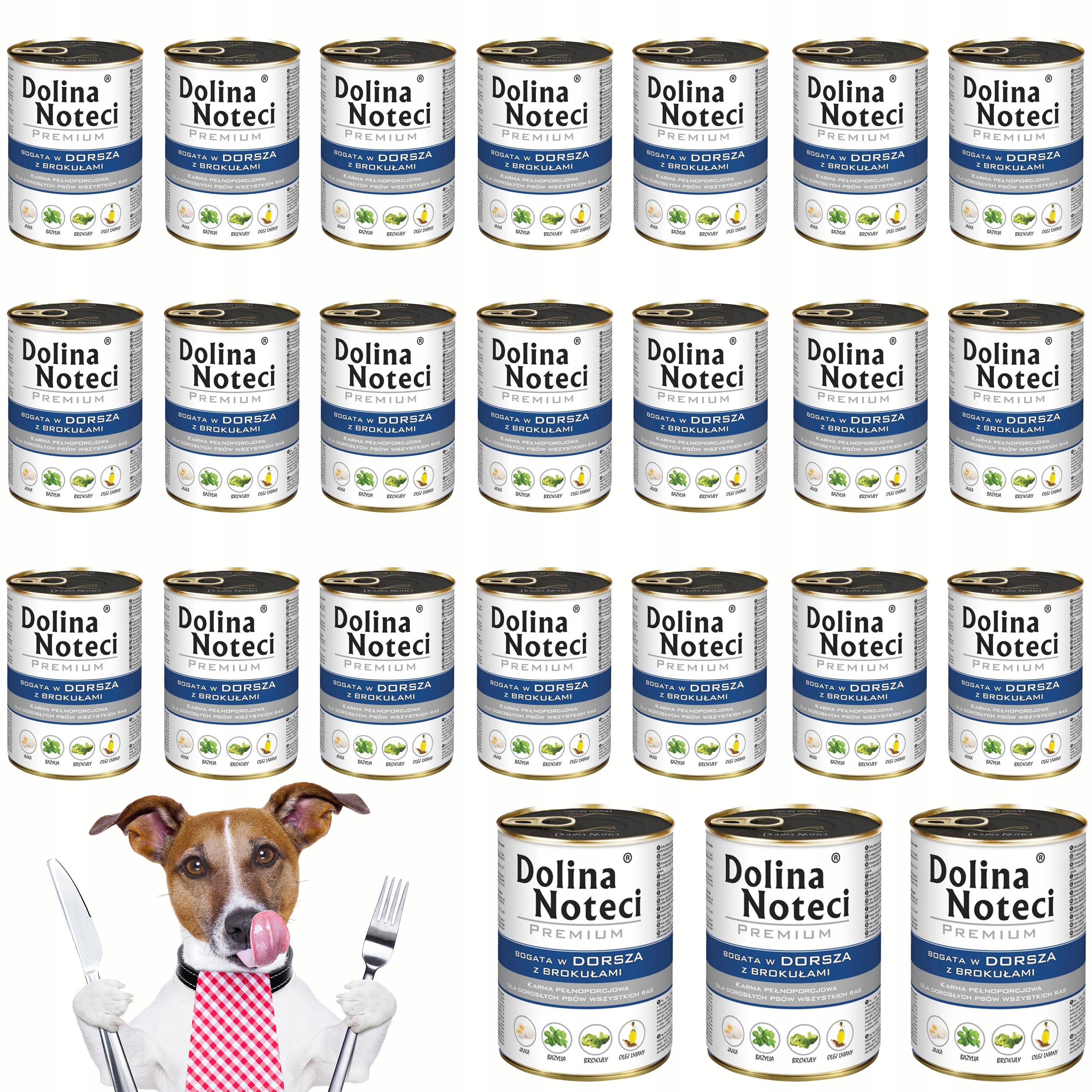 Levně Dolina Noteci Premium Příčesek Krmivo pro psa mokrá konzerva 24 x 400 g